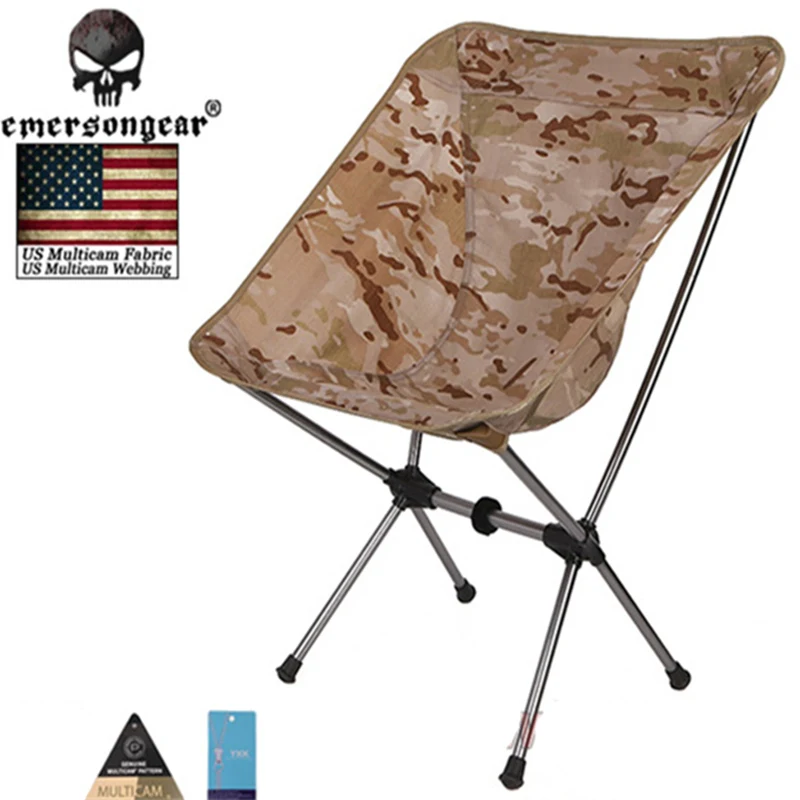 EMERSONGEAR Tactical Folding Chair Outdoor Ultra Light Portable