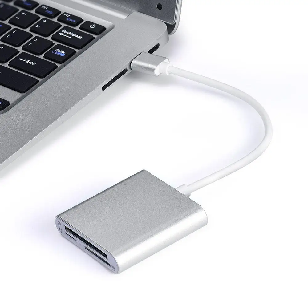 Cewaal USB 3.0 Multi в одном CF Micro SD Memory Card Reader Адаптер HUB разъем