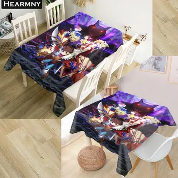 

Custom Monster Hunter Stories Tablecloth Decorations Home Rectangular Party Table Covers Office Plain Kitchen Dining Table