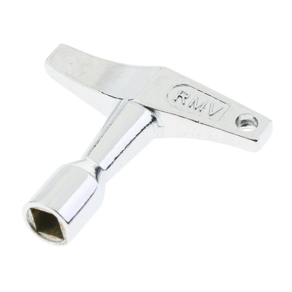 Chrome Metal Drum Tuning Key Drum Hardware for Drum Percussion Instrument Parts 