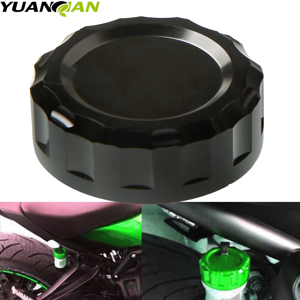 For Z750 CNC aluminum Motorcycle Cylinder Reservoir Cover Brake Fluid