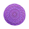 M0357 – moules à chocolat en Silicone, motifs de fleurs, Fondant rond en dentelle, outils de décoration de gâteaux, artisanat du sucre, DIY bricolage ► Photo 2/5