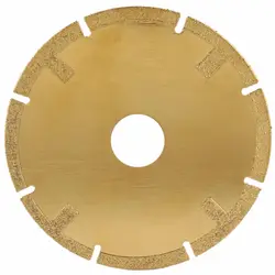 4 "дюймов алмазные шлифовальные круги с плоским наконечником режущий диск для угловая шлифовальная машина титановая зернистость 60 для