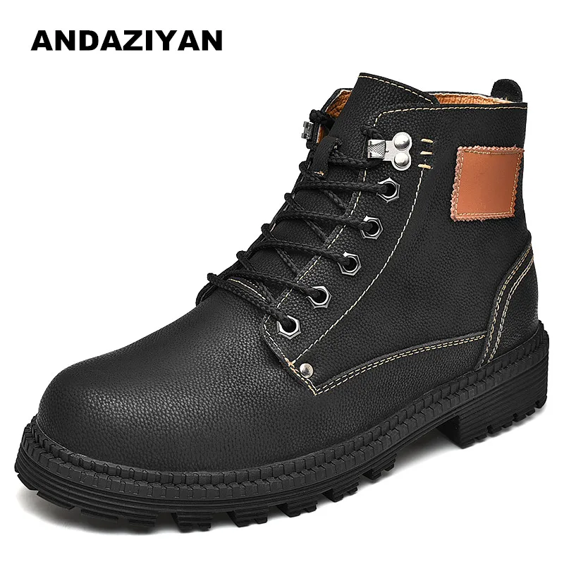 

Outdoor men's shoes high help British wind work shoes European goods new