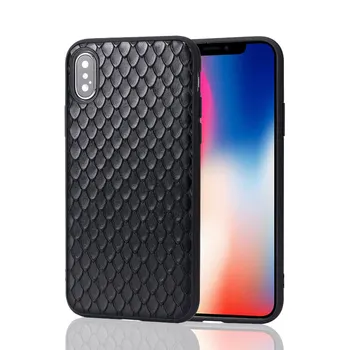 

iphonex case fitted leather iphone7 8 plus XR XS max 6 6s case water proof business cowhide Leather Perlage red blue black