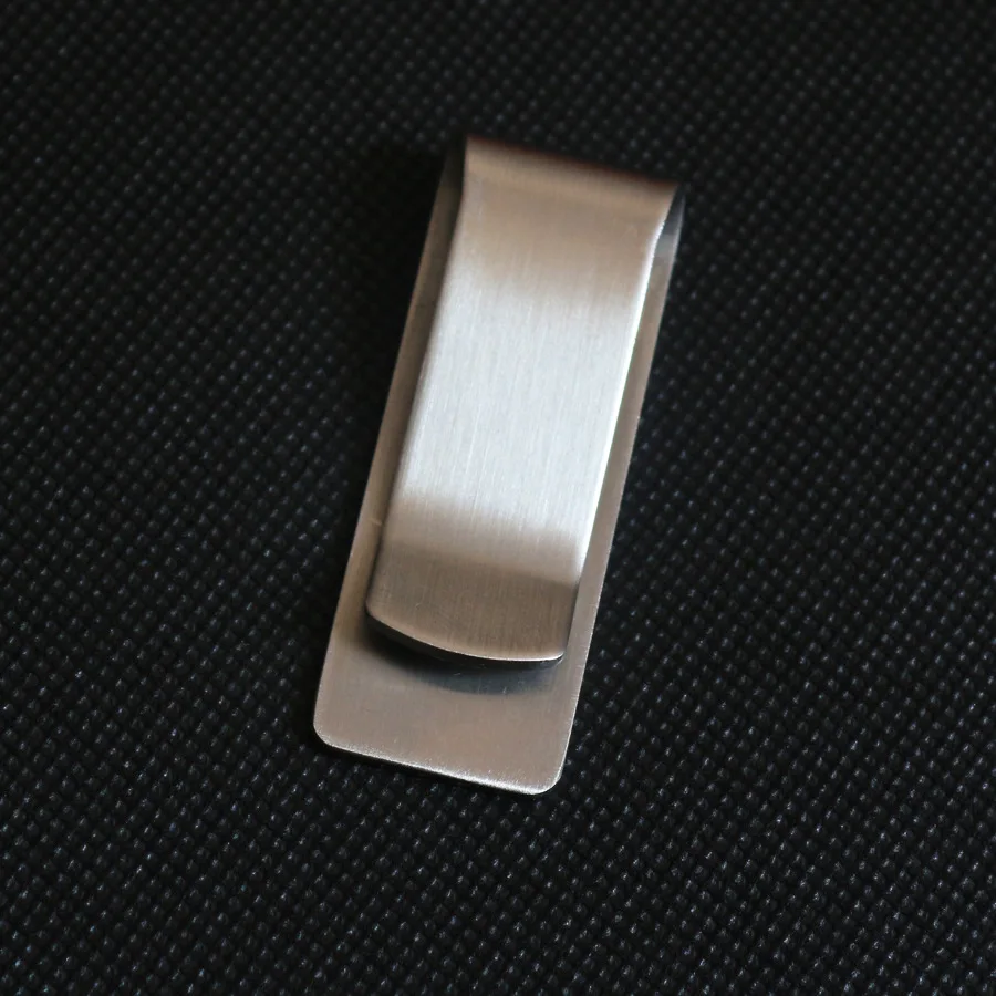 Men/'s Pocket Slim Stainless Steel Cash Money Clip Credit Card Wallet Holder New