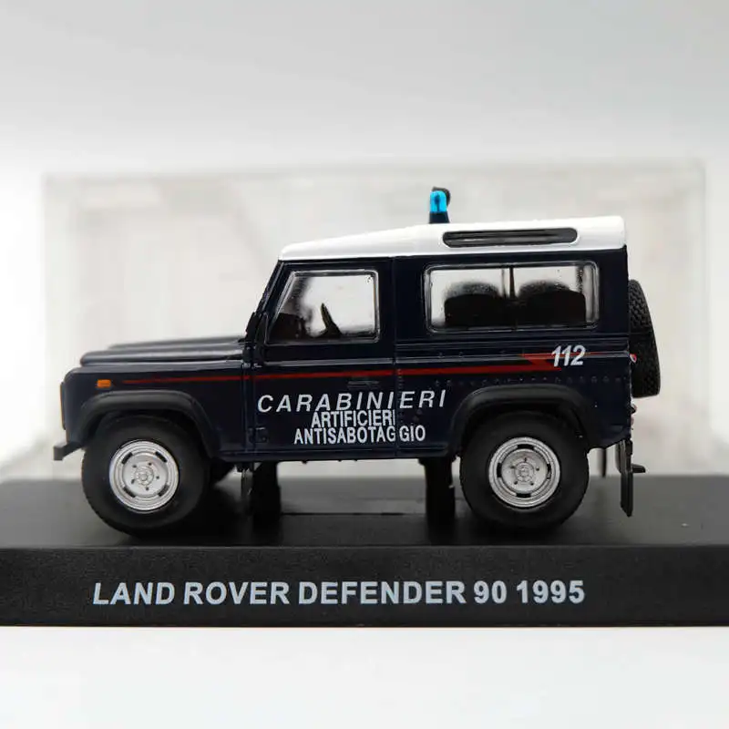

Grani & Partners 1:43 Land Rover Defender 90 1995 Carabineri blue Toys Car Model Limited Edition Collection Diecast