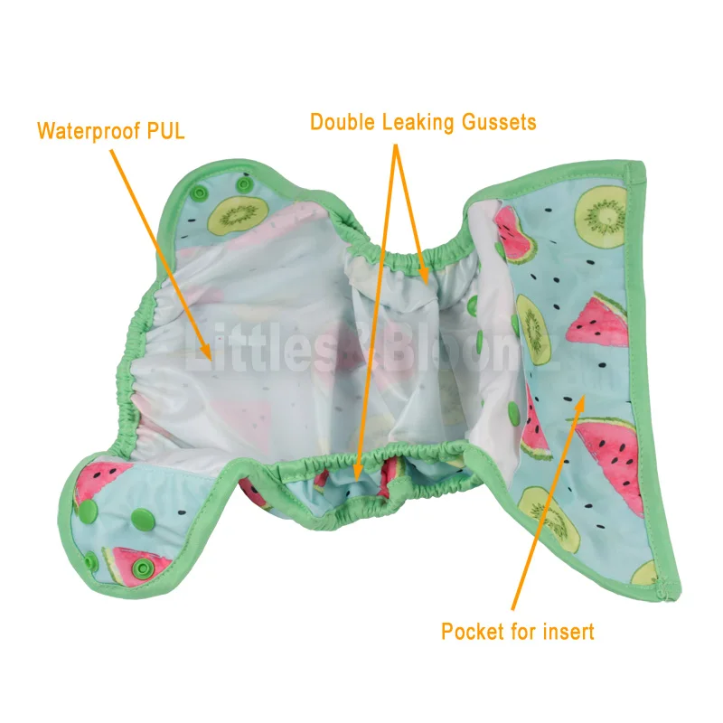 Baby Diapers One Size Reusable Cloth Colour Nappy Waterproof Cover Wrap To Use With Flat or Fitted Nappy Diaper cloth diapers,waterproof diapers