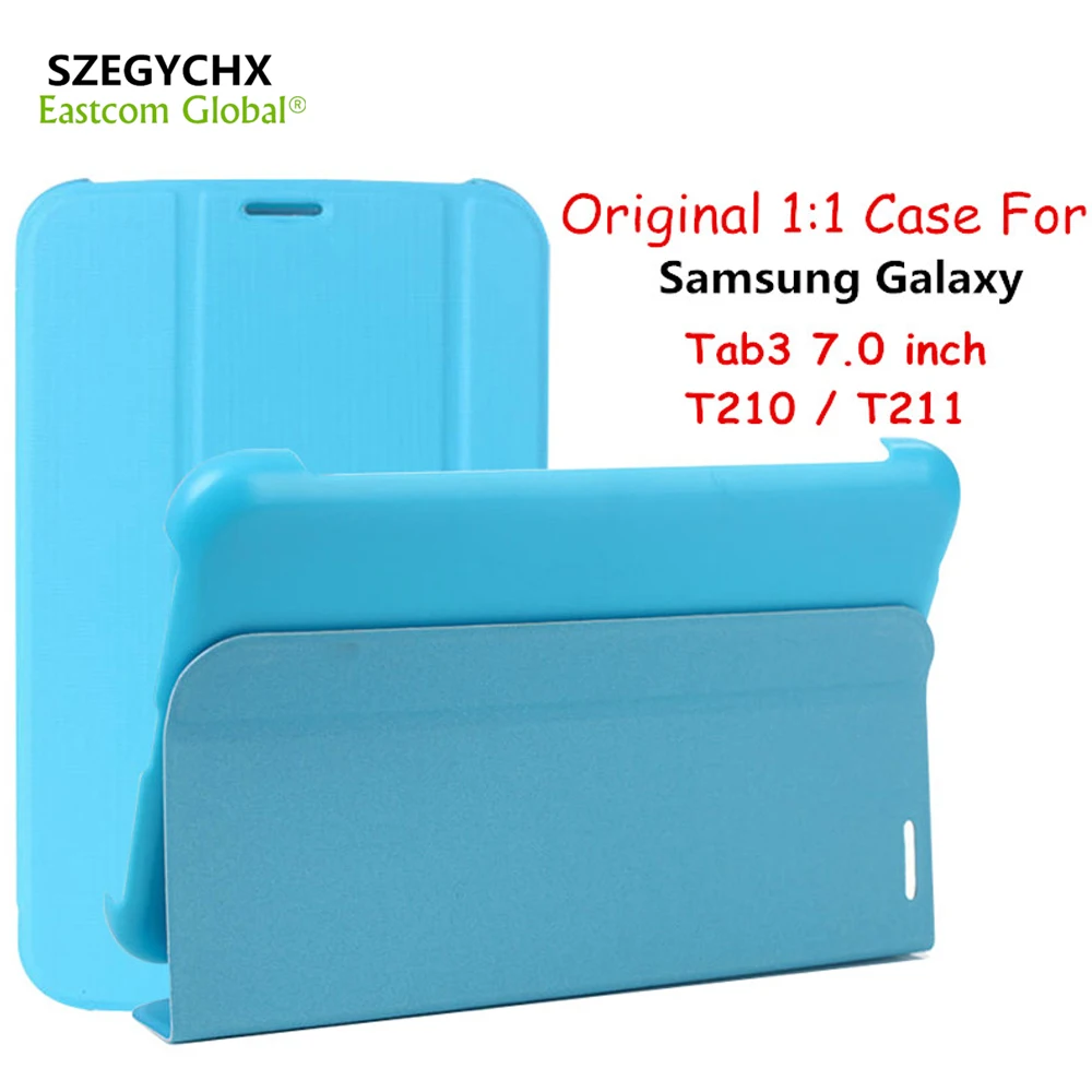 

Original 1:1 PU Leather Case Cover For Samsung Galaxy Tab 3 7.0 inch T210 T211 P3200 P3210 Tablet Cases