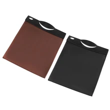 1 шт. прочный автомобильный мусорный пакет подвесной складной мусорный ящик урна кожаный магнитный мешок для мусора висячая Складная Магнитная Адсорбция