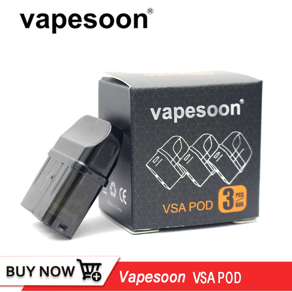 3 шт. картриджи для вейпа Vapesoon VSA 2 мл|Атомайзеры электронных сигарет| |