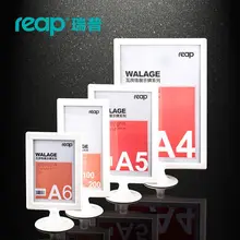 5-pack Reap Walage ABS Т-образная настольная вывеска держатель карты настольная подставка для демонстрации меню услуги этикетки Офис клуб бизнес Ресторан