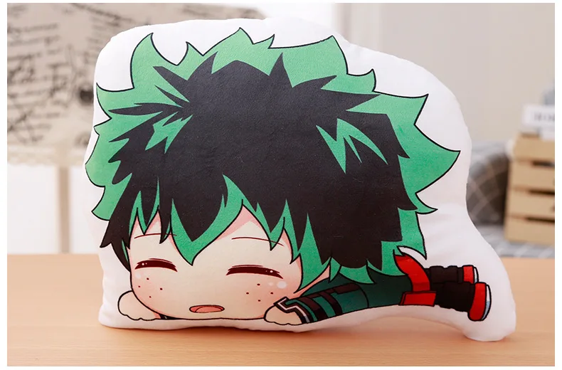 Набивная Подушка Deku Симпатичная хлопковая подушка мой герой Академия Bakugou Katsuki