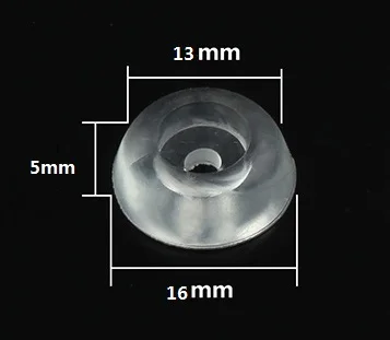 50Pcs/Lot 16MM Conical Shape Furniture Table Leg Tips End Caps Foot Pads Clear With Screws 50Pcs/Lot 16MM Conical Shape Furniture Table Leg Tips End Caps Foot Pads Clear With Screws