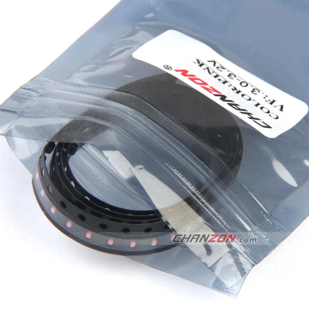 100 шт. SMD Chip 0603 (1608) LED диод розовый SMT шарик 20mA лампа чип светоизлучающий