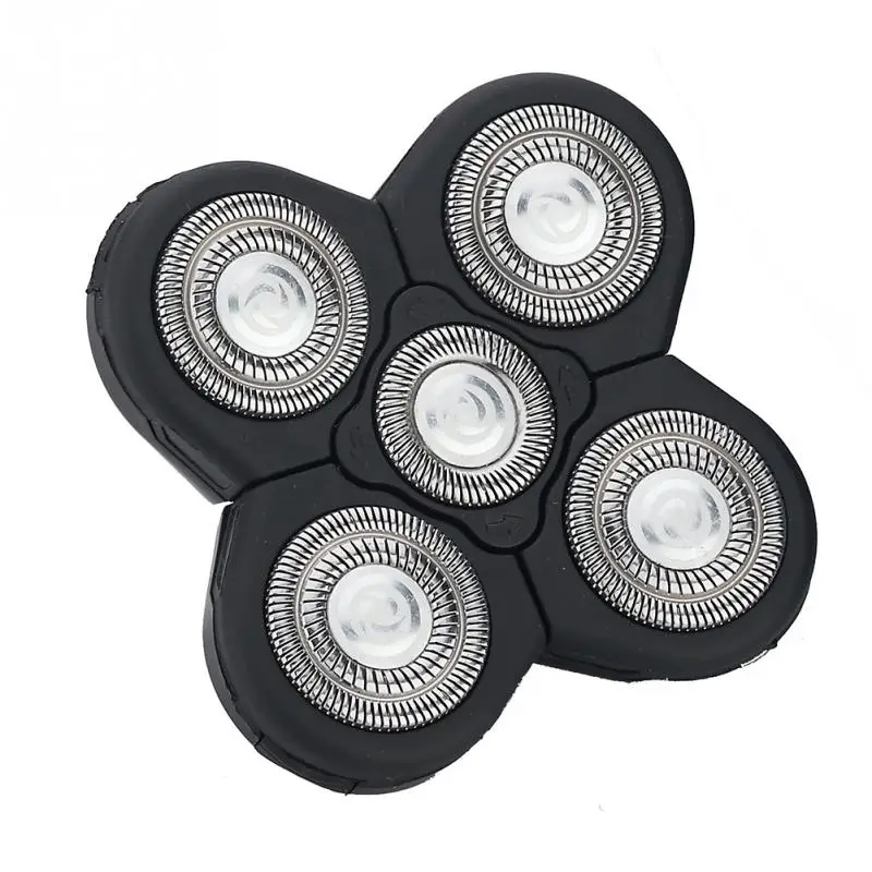 

Hot New Men 5 Blade Razor Replacement Shaving Heads For Alternate Floating Washable Electric 5D Shavers