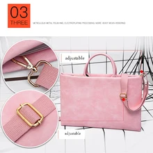 Чехол из ПУ кожи для Mac Book A1708 A1342 A1278 McBook 14 15 13,3 15,6 дюймов Сумка через плечо для Apple Macbook Pro Air 11 13