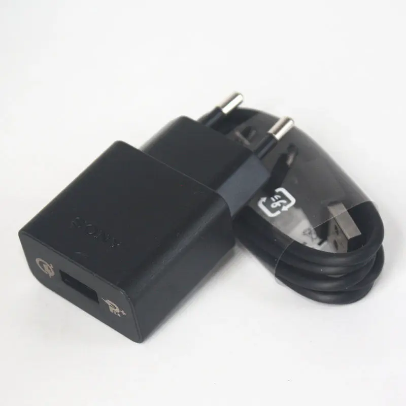 Оригинальное зарядное устройство sony UCH12 QC3.0 Quick USB с кабелем type C для sony Xperia XZ X Compact XA XZP XZS XC XP Z4 Z5P