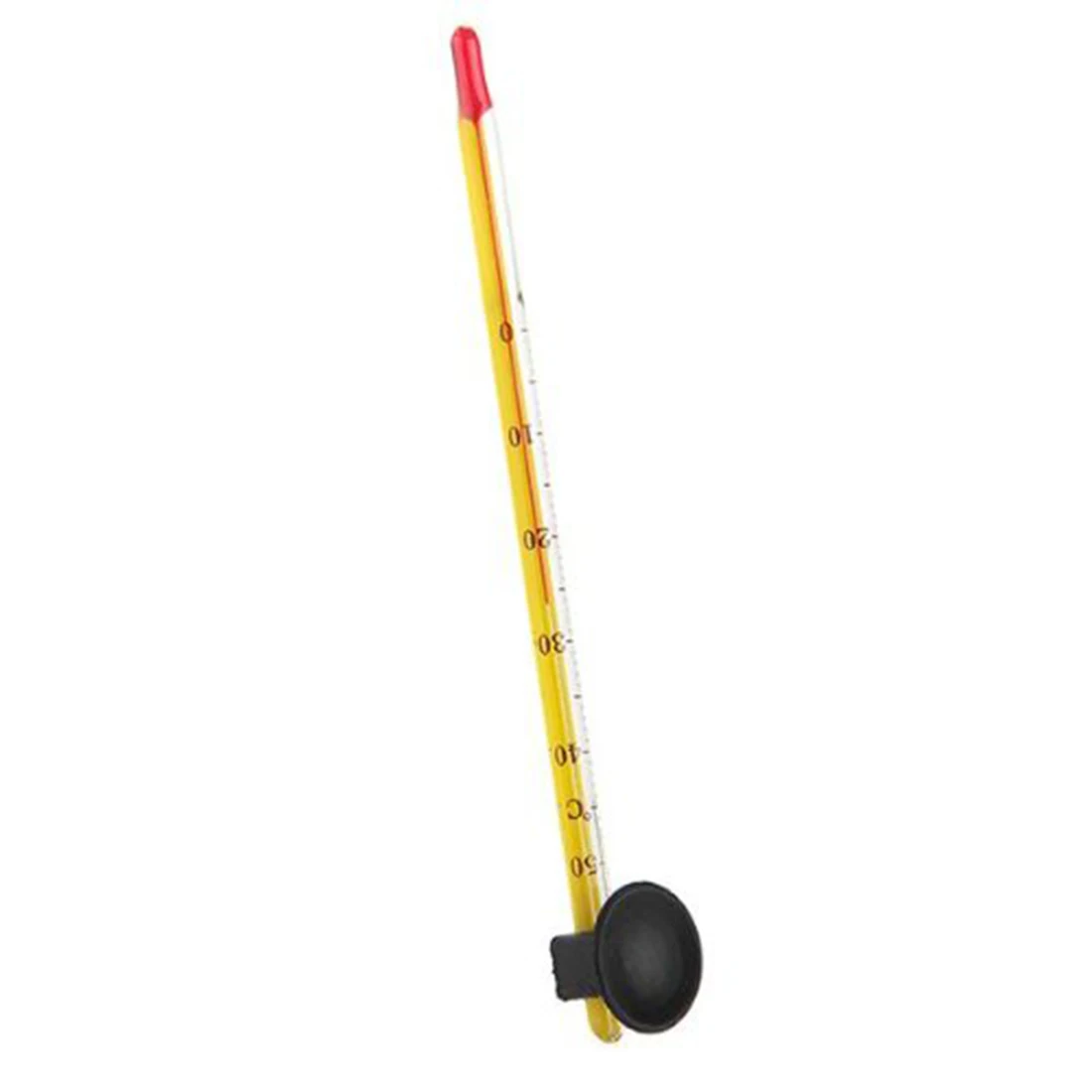 

Thermometer Submersible Aquarium Thermometer for water Temperature Measurement Waterproof Suction Cup Useful GlassTube