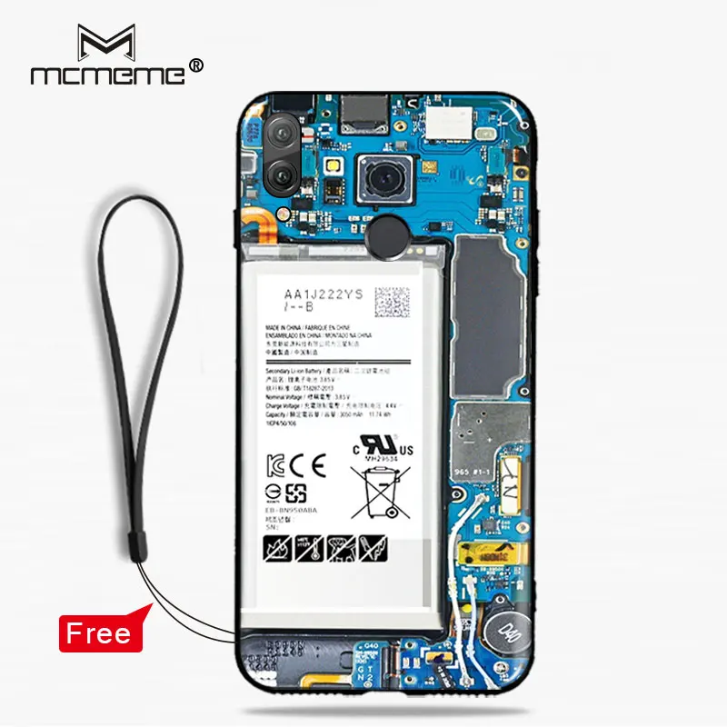 

For Huawei P Smart 2019 Case, 6.21 Inch Silicone Colorful Printing Phone Back Cover Fundas For Huawei P Smart 2019 Cover bag