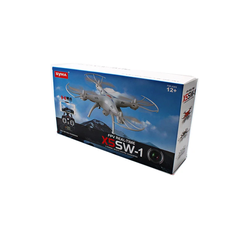 SYMA X5SW/X5SW-1 WI-FI, беспилотные летательные аппараты с видом от первого лица Камера «Безголовый» Мультикоптер 6-ось в режиме реального времени мини Дрон лучший подарок для детей RC вертолет