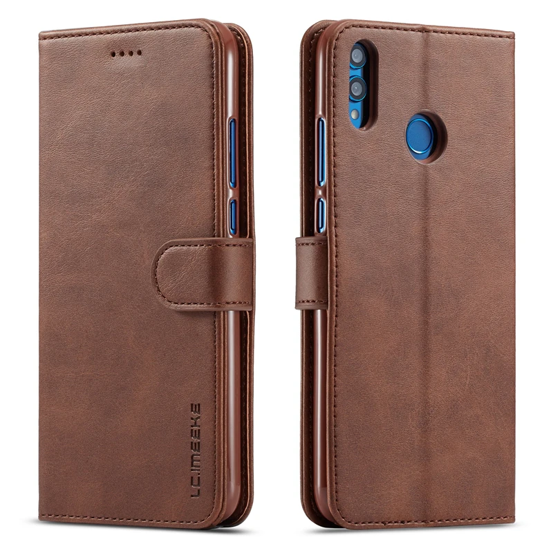 

Business Leather Phone Case For Huawei Y9 2019 Case Enjoy 9 Plus Magnetic Wallet Bag For Huawei Y5 2019 Cover On Honor 8S Coque