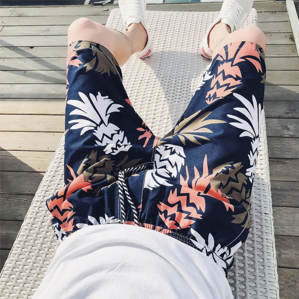 Для мужчин повседневные Большие размеры Шорты Для мужчин повседневная быстросохнущие пляжные шорты