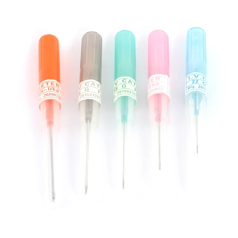 1PC Surgical Steel I.V Catheter Piercing Needles Supply Sterilized Body Tattoo Needles 14G 16G 18G 20G Body Jewelry