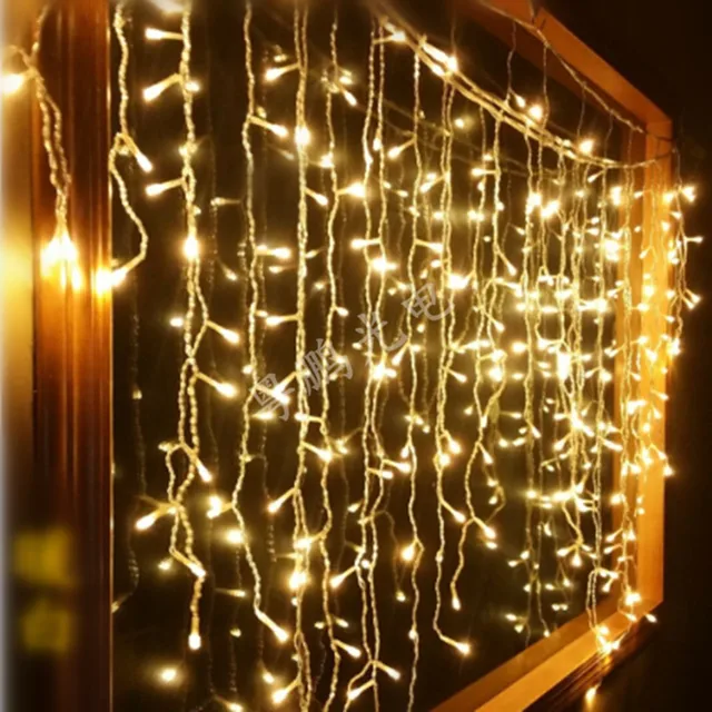 Led String Christmas Lights Ac220v Outdoor 96 Leds Night Light Holiday Party Decoration Luminarias Led String Christmas Lights Ac220v Outdoor 96 Leds Night Light Holiday Party Decoration Luminarias