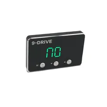 Pédale de commande pour voiture, Booster puissant, 9 modes, écran LED, contrôleur d'accélérateur réglable
