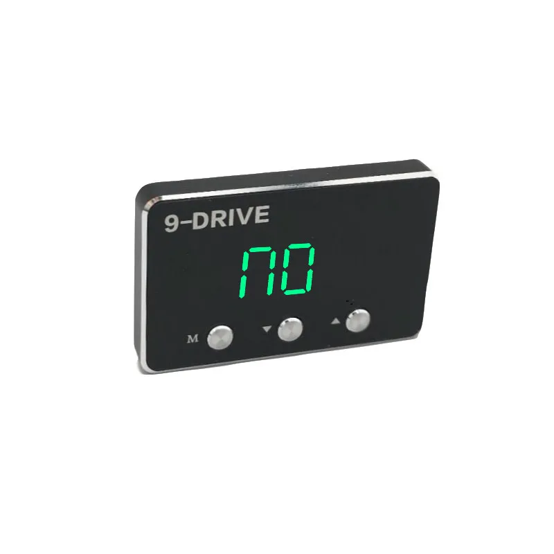 Car Pedal commander Strong Booster 9 mode selective LED screen adjustable Car throttle controller