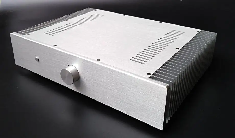 GZLOZONE DIY класс усилитель мощности алюминиевый корпус Amp Box/Чехол 430*90*308 мм L12