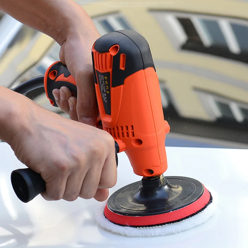 Kopen Auto polijstmachine Waxen machine beauty tools polijstmachine Kras reparatie Afdichting glazuur elektrische Auto reparatie tools 220 v