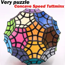 Puzzle Magic Cube VeryPuzzle 32 axis Concave Speed Tuttminx strange shape cube professional educational logic twist game cubo