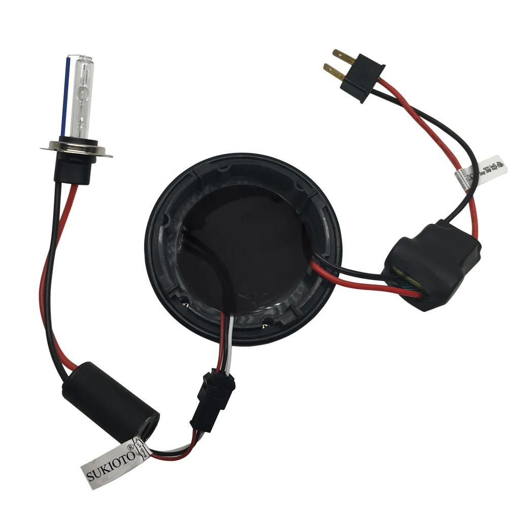 SUKIOTO No Error CANBUS HID 55W H7 Xenon hid kit All In One white 6000K Special Near Low light H7 Malibu 2012-2014 headlight (9)
