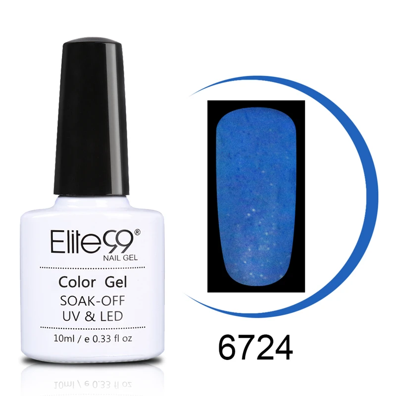 Elite99 10 мл Macaron цветной УФ гель лак для ногтей светодиодный Гель маникюра