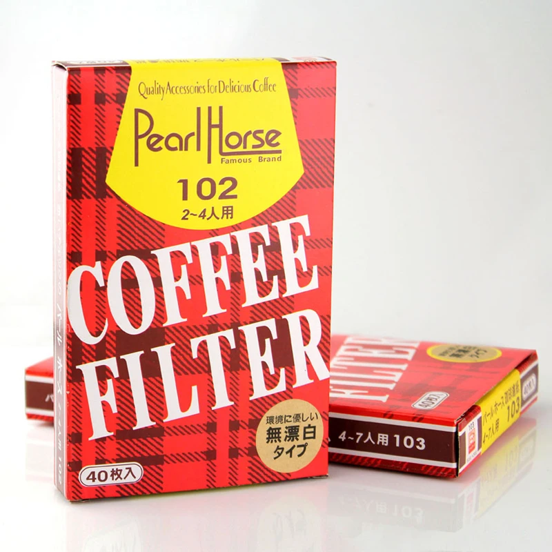 200 шт бумажный фильтр для кофе V60 кофейные фильтры капельницы чашки Эспрессо ручное заваривание капельного кофе инструменты бумажный фильтр
