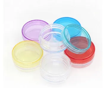 

2017 Promotion 5000pcs 2g Transparent Cream Jar,2ml Clear Plastic jar, empty cosmetic containers