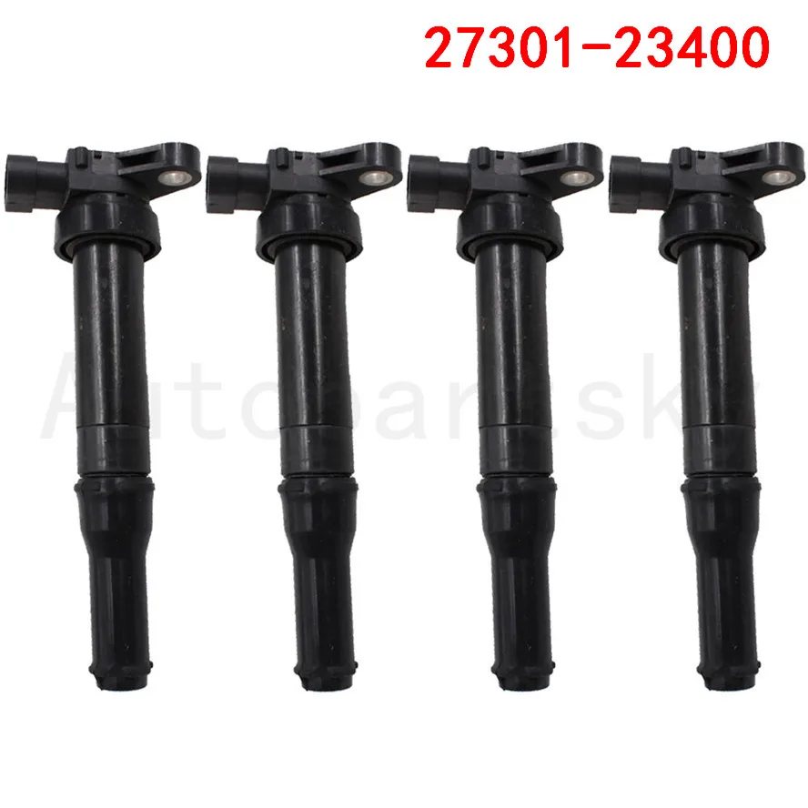 4 шт./лот без #27301 23400 2730123400 Катушка зажигания для hyundai EF Sonata Kia Optima Carens Clarus DQ50121 c12104