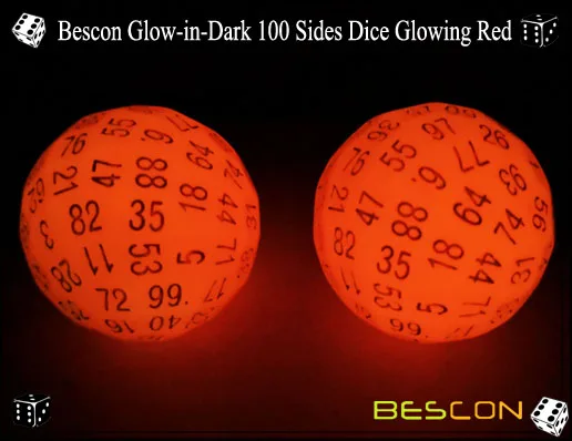 Bescon Glowing Red D100-3