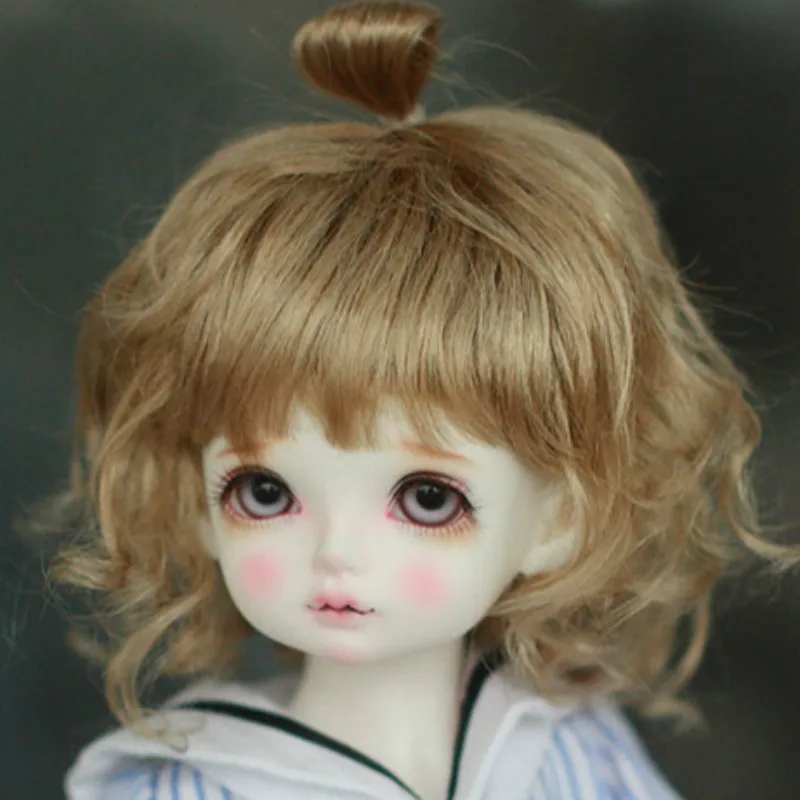 4 BJD кукла парик Супер милый имитация мохера парик аксессуары-1/4 BJD MSD bambi