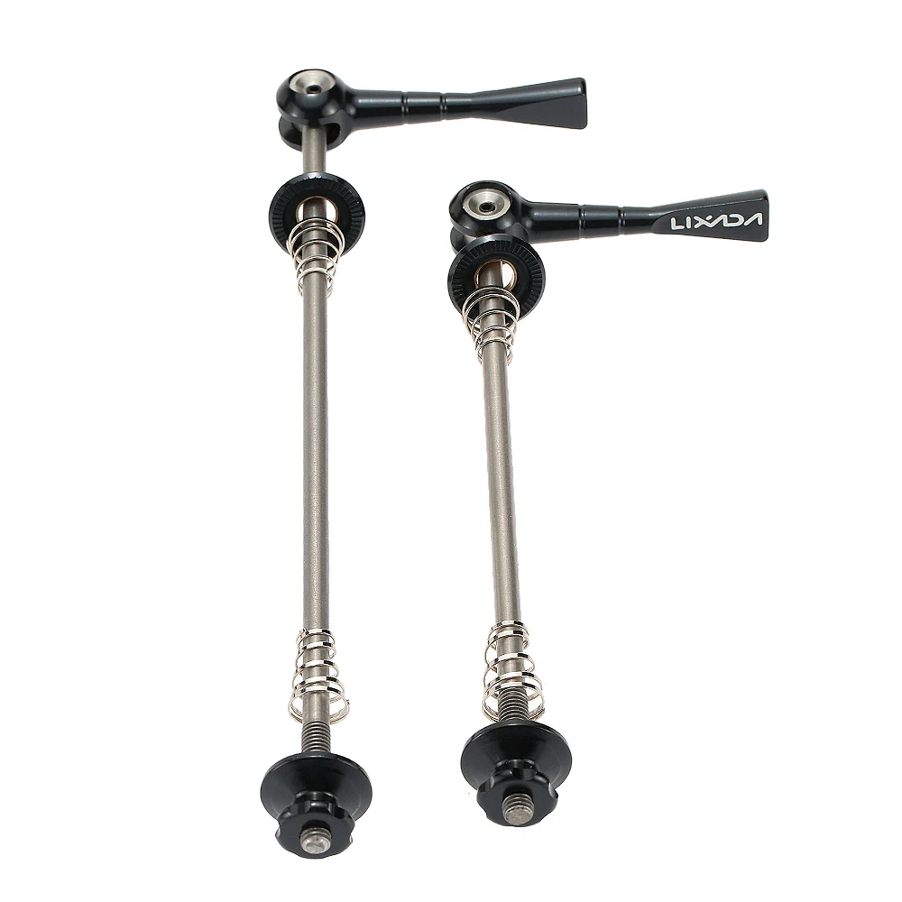Велосипедные шпажки Lixada 2 шт. сверхлегкие быстросъемные титановые QR для горных и