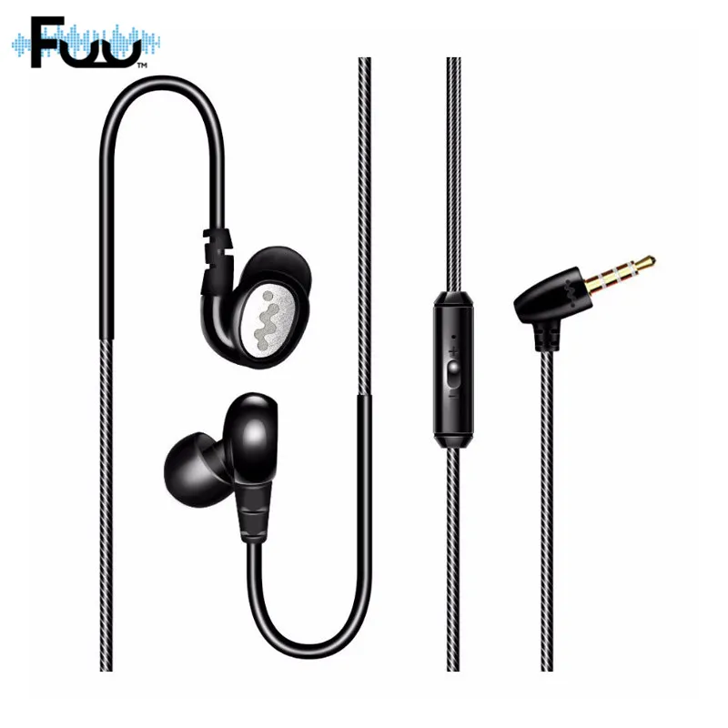 Fuu MP3 Hi-Fi гарнитура наушники для телефона Auriculares стерео 3.5 мм наушники-вкладыши