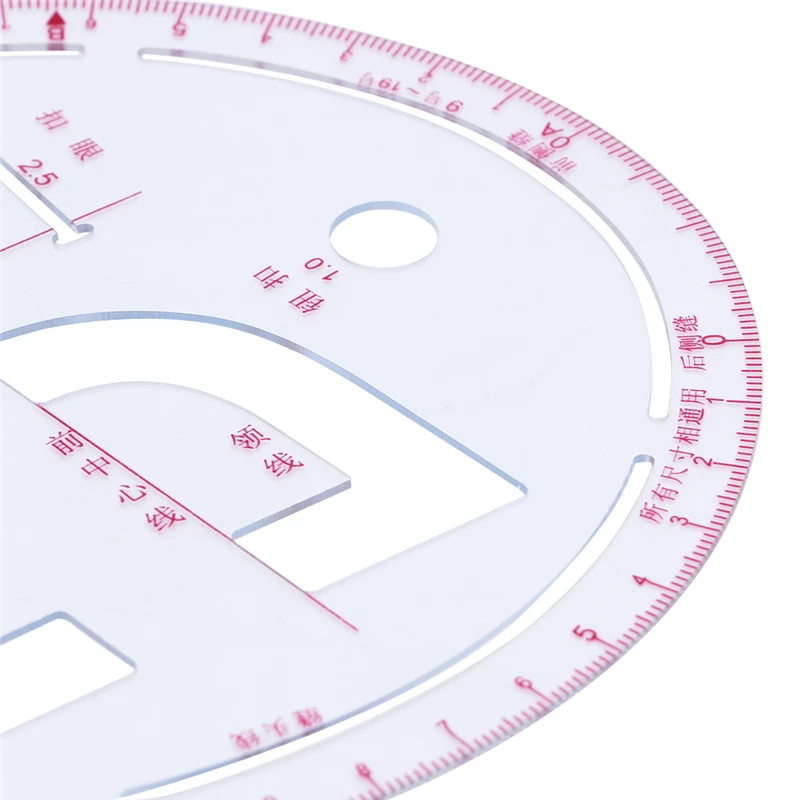 

2019 New Sleeve Curve Ruler Measure Plastic for Sewing Dressmaking Tailor Drawing Tool