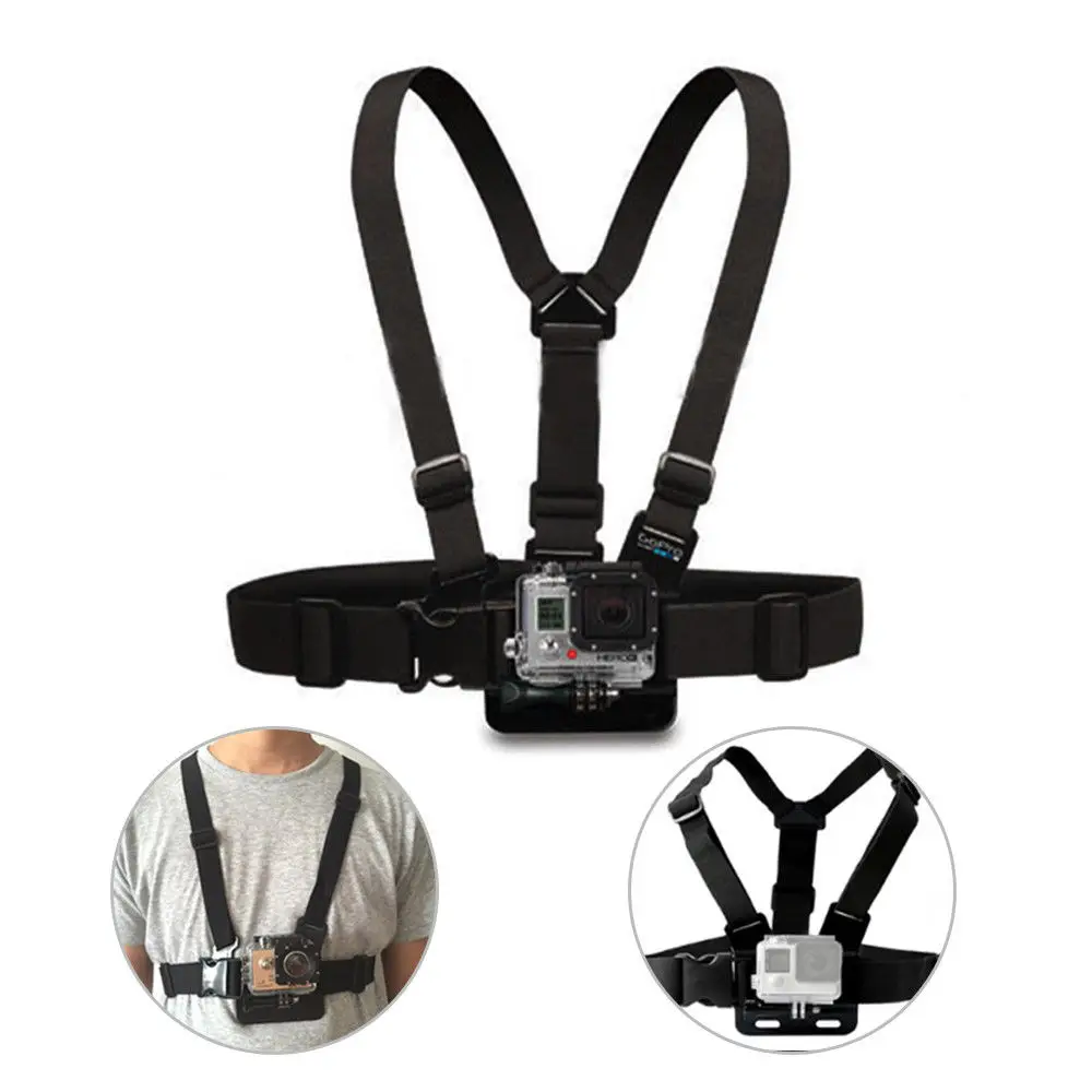 Adjustable Harness Chest Strap For GoPro Hero 6 5 4 3 SJCAM SJ4000 h9