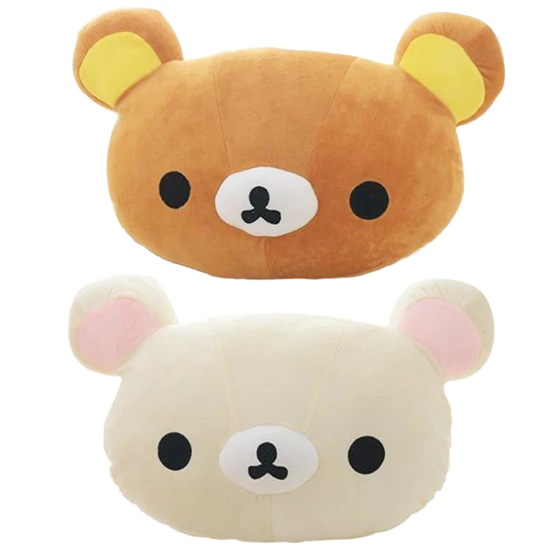 50*30 см мультфильм Rilakkuma плюшевые подушки мягкий укомплектованный легкий медведь плюшевые игрушки милый Релакс медведь диван подушка детский подарок