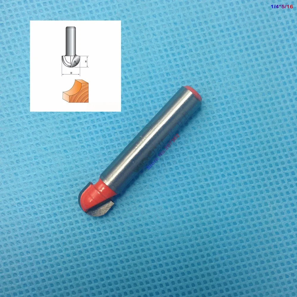 Buy 5/16 Inch Diameter Round Nose Router Bit with 1/4