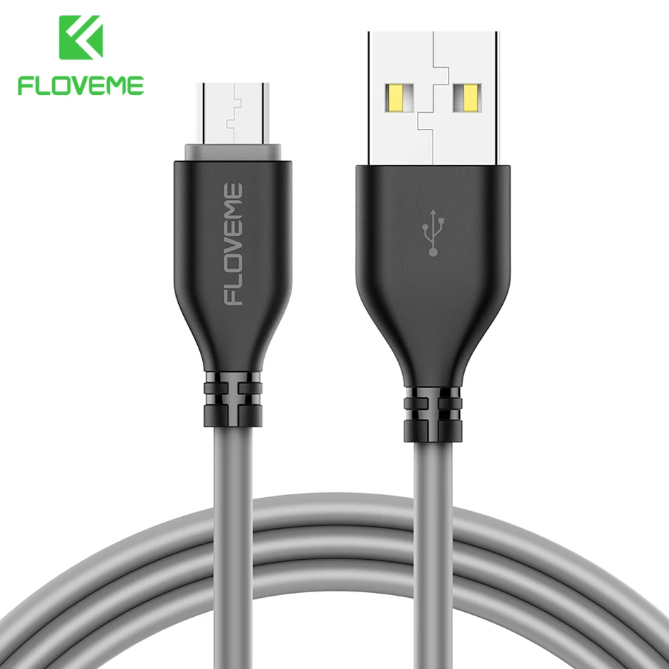 FLOVEME 5 V/2.2A Micro USB кабель для samsung Galaxy S7 S6 Edge для Xiaomi Redmi 4X0,3 m 1m кабели для мобильных телефонов Micro USB зарядка