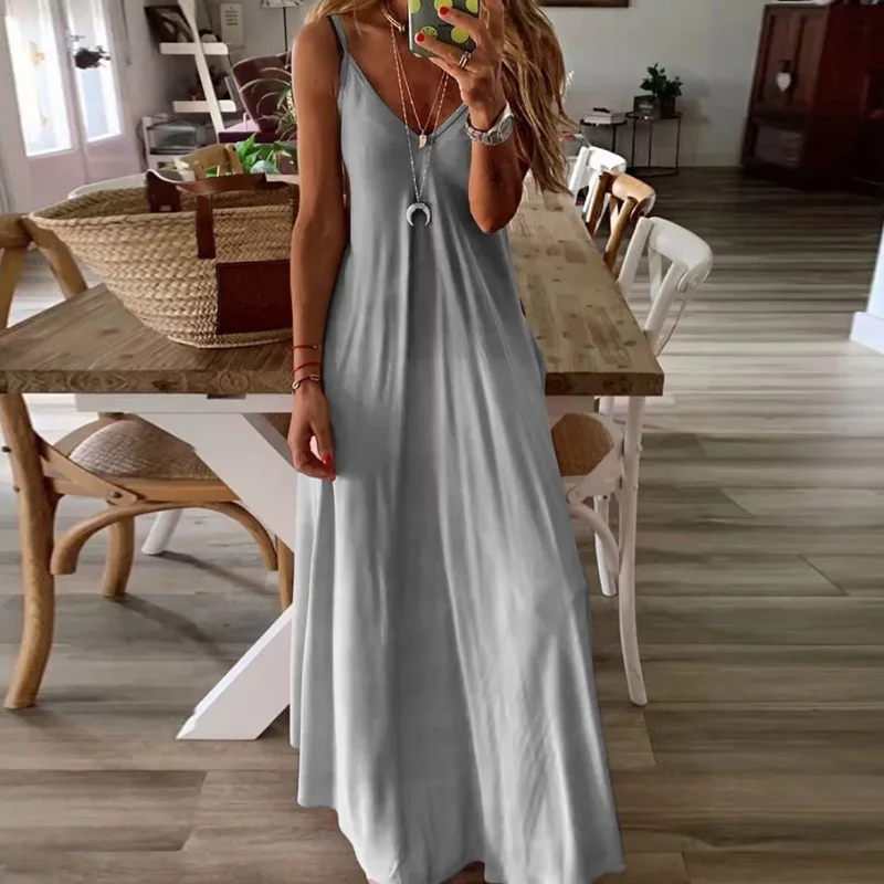 Lipswag 3XL осеннее лоскутное платье с принтом и длинным рукавом для вечеринок женское сексуальное пляжное платье с v-образным вырезом элегантное платье размера плюс макси Vestidos