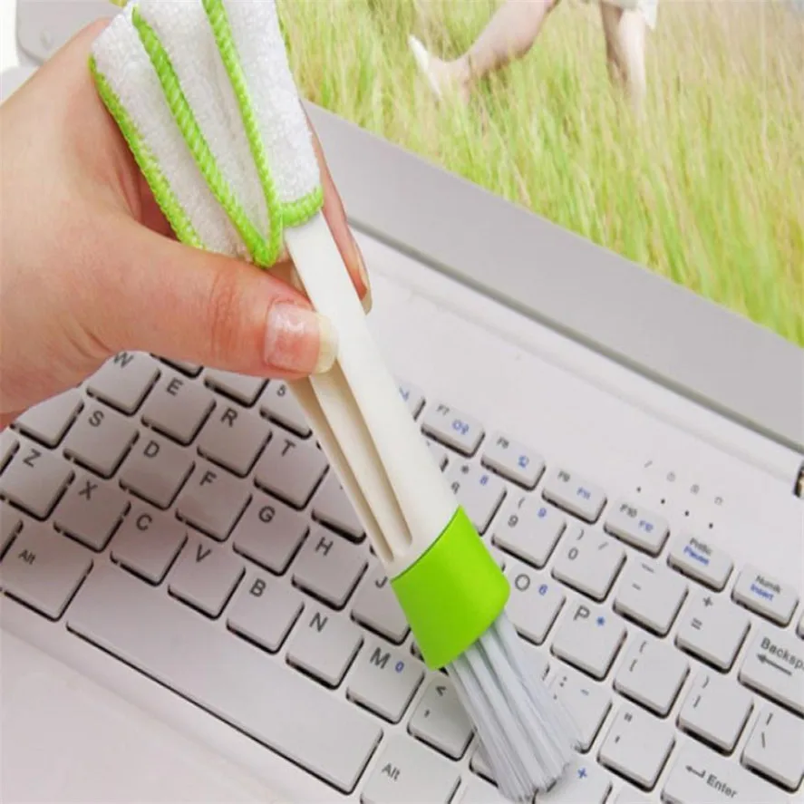 

New Home Use Multifunctional Brush tool 1pc Keyboard Dust Collector Computer Clean Tools Window Blinds Cleaner High Quality